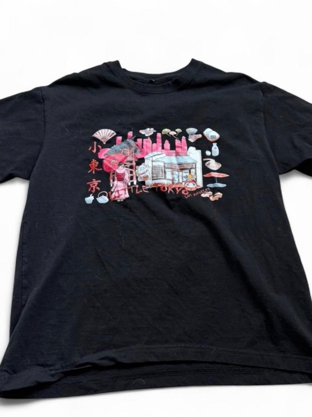 Little Tokyo Graphic Tee - Black